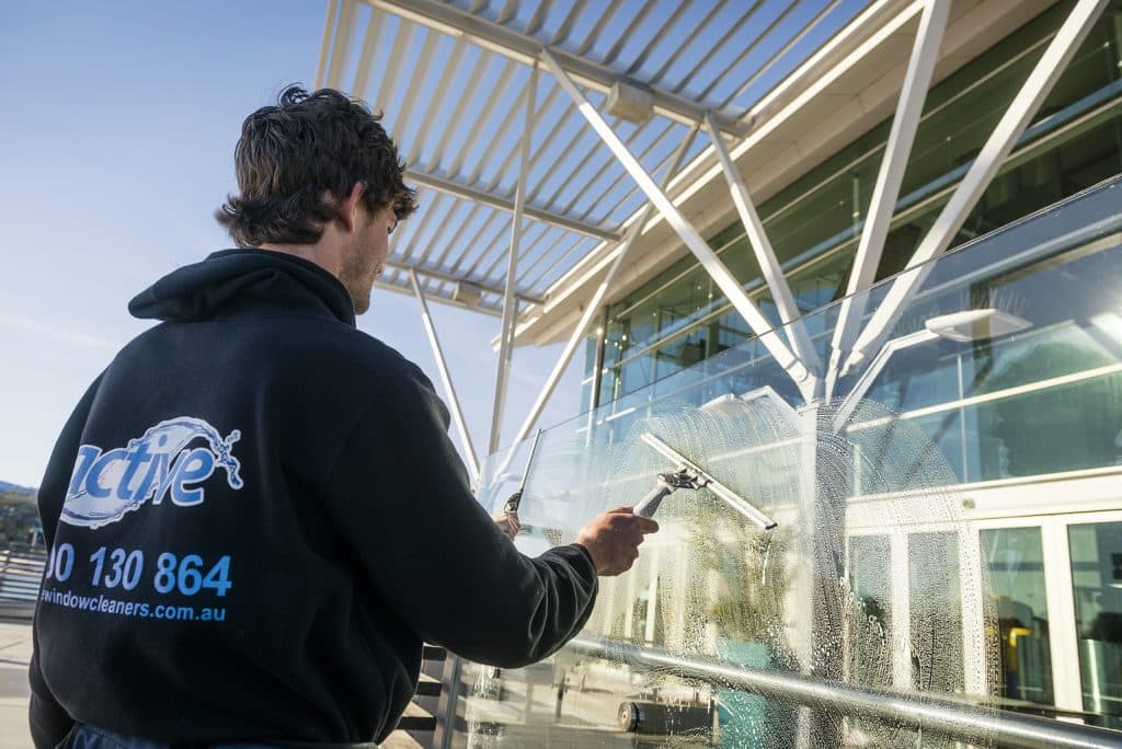 Glass Balustrade Cleaning